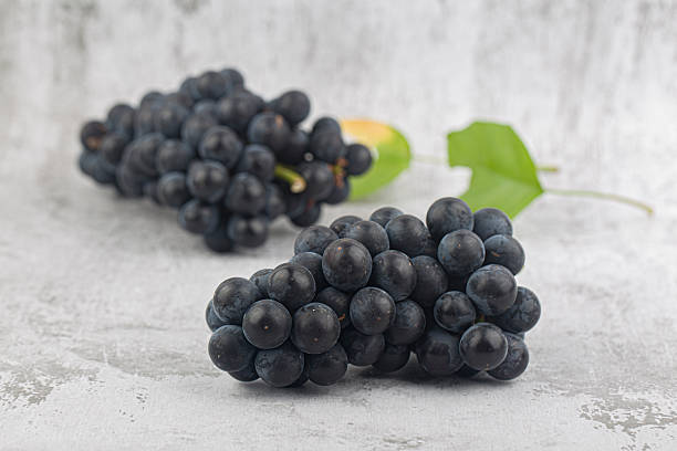 istock Bunch of organic black grapes. 2233704277
