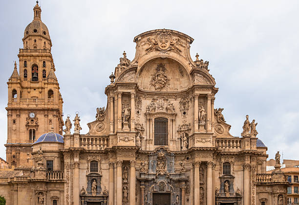 istock Murcia Cathedral Facade, Baroque Architecture in Spain 2233704368