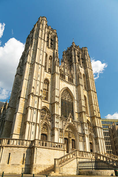 istock Cathedral of St. Michael and St. Gudula. Brussels, Belgium 2233705407