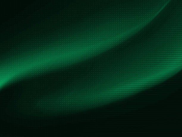 istock Abstract green background with wave and texture. An elegant green abstract background featuring a wave-like design with a subtle texture, creating a sense of depth and movement. 2233737161