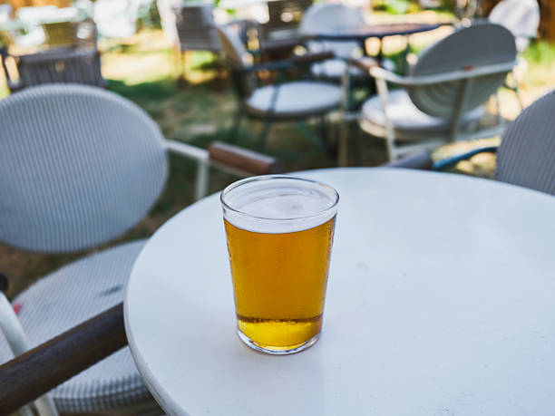 istock refreshing pint of beer served in cafe 2233738658