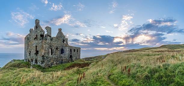 istock Dunure Castle, Scotland – Coastal Ruin at Sunset 2233741699