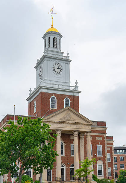istock city hall building of dover NH 2233751590