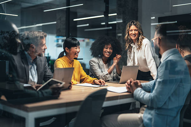 istock Business people on meeting in the office 2233762068