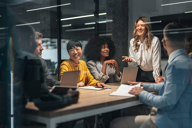 istock Business people on meeting in the office 2233762071