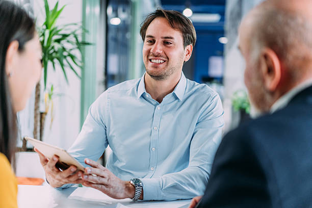 istock Business persons on meeting in the office. 2233762233