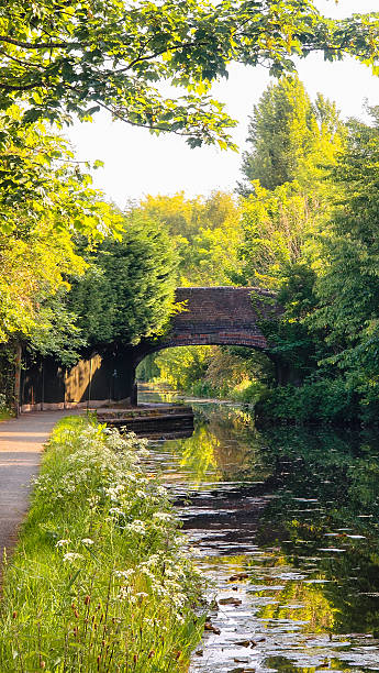 istock Picturesque Canal Walk in Walsall During Spring 2233765091