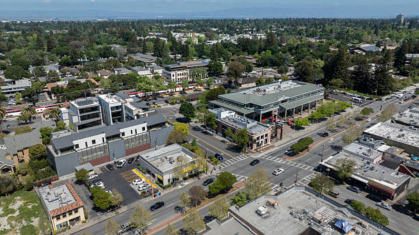 istock Downtown Menlo Park California 2233766902