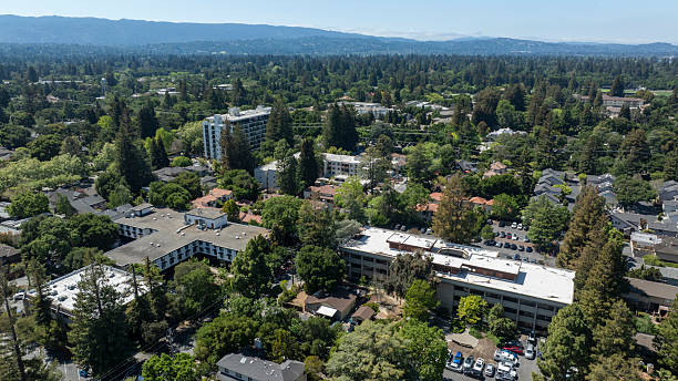 istock Downtown Menlo Park California 2233766910