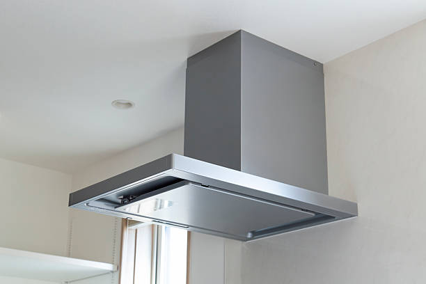 istock Range hood in a newly built home. 2233767905
