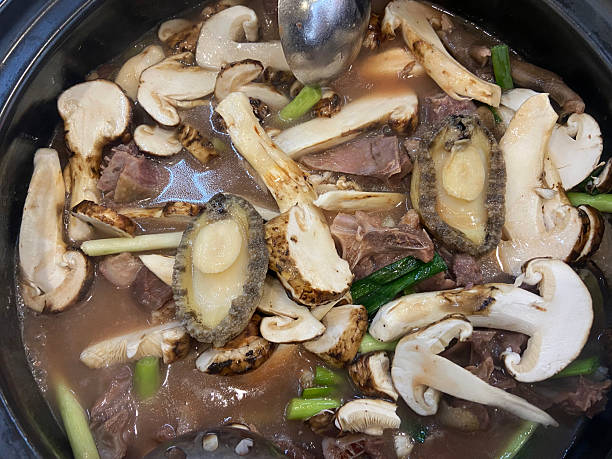 istock A hotpot with matsutake, abalone and goose 2233769666