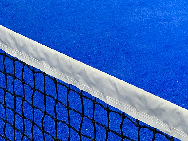 istock Diagonal Net Over Blue Court Texture 2233776047