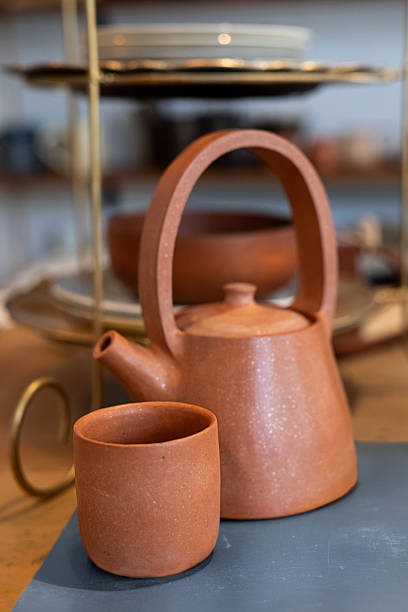 istock Ceramic pieces made with ancestral techniques and natural dyes 2233778560