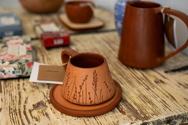 Chinese set of tea pots