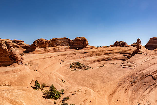 Lower Delicate Arch Viewpoint in Arches National Park, Utah, USA.