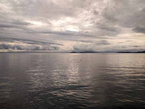 Idyllic seascape view in Raja Ampat, West Papua, Indonesia.