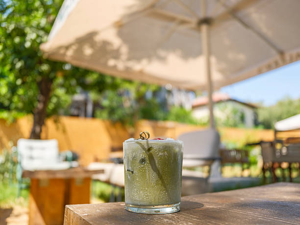 istock delicious fruit cocktail with alcohol on sunny day 2233787606