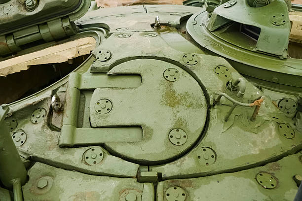 istock Hatch on turret of T-72 tank. 2233811889