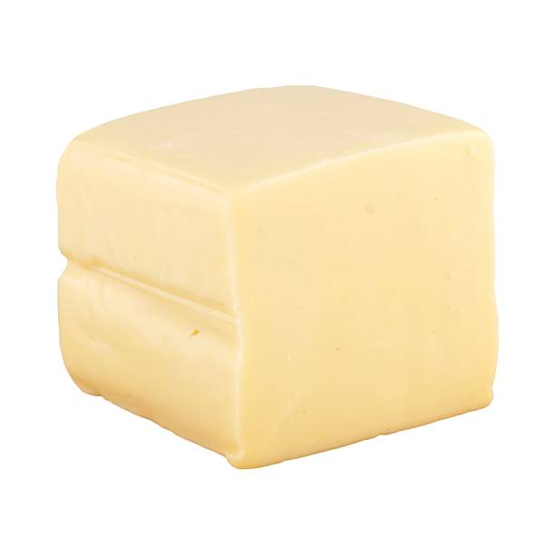 istock Block of Yellow Cheese Isolated 2233816329