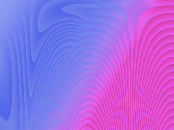 istock A visually stunning abstract composition with vibrant pink and blue gradients Abstract artwork featuring gradients of pink and blue, with curved lines that create a sense of depth and movement. 2233822102
