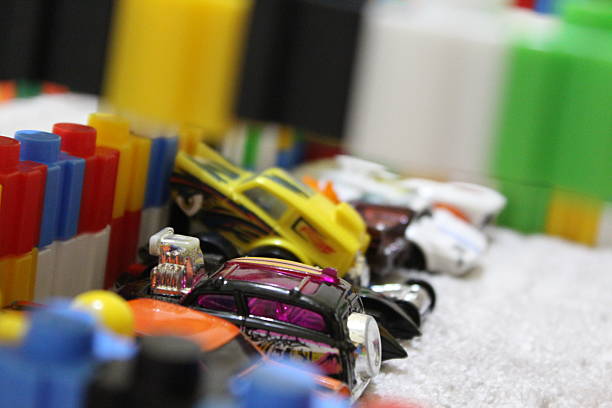 istock Metal colored small cars 2233822259