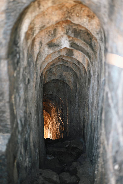istock Ancient Stone Passageway at Rajmachi fort 2233829474