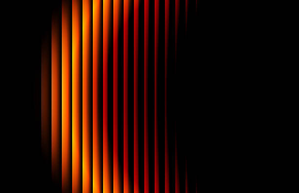 Futuristic gradient pattern with vertical glowing lines blending smooth and radiant colors perfect for creative tech design.