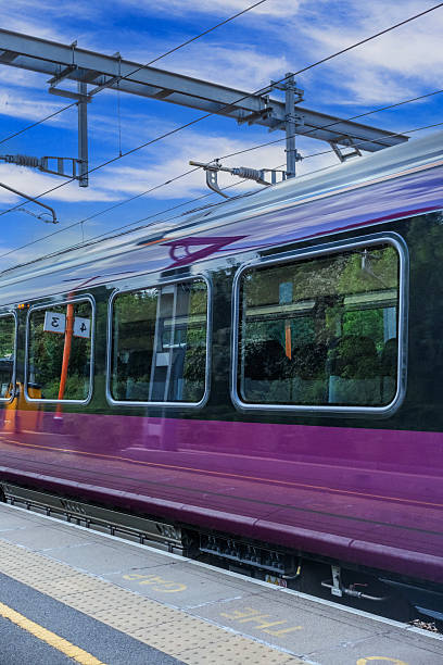 istock Electric electrification trains platform Bromsgrove Worcestershire 2233834446