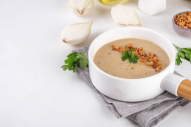 istock Cream of onion soup 2233842062