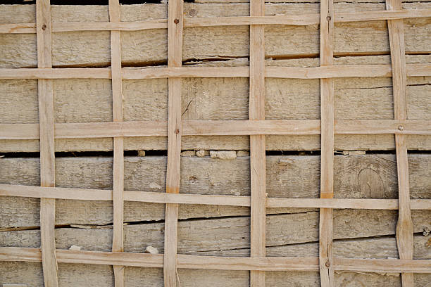 Natural bamboo textured