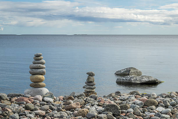 Landscape with mountains and rocks
