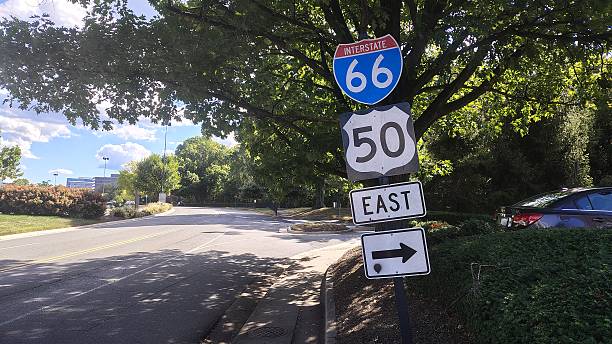 istock road sign at the exit from the city onto the highway 2233852927