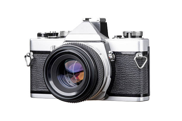 istock Old Retro Photo Camera Isolated 2233853019