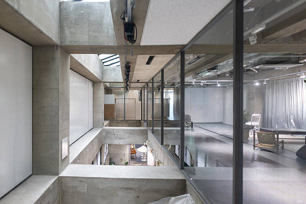 Modern office with no people