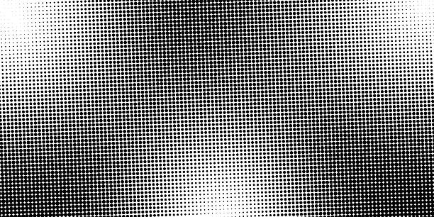 istock Black and White Halftone Dots Background. ​Abstract Monochrome Grunge Texture. Comic Book Pop Art Style Graphic 2233867116