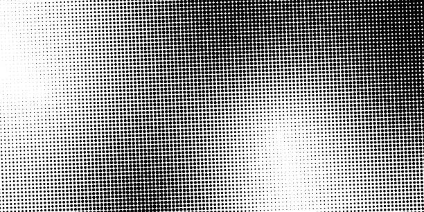 istock Black and White Halftone Dots Background. ​Abstract Monochrome Grunge Texture. Comic Book Pop Art Style Graphic 2233867238