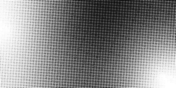 istock Black and White Halftone Dots Background. ​Abstract Monochrome Grunge Texture. Comic Book Pop Art Style Graphic 2233867787