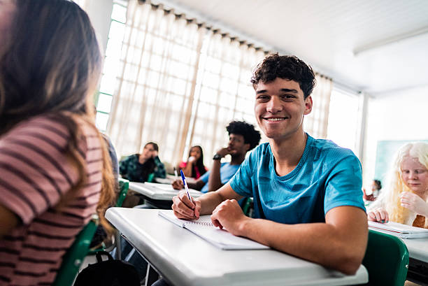 istock Portrait of a young student studying in the classroom 2233871968