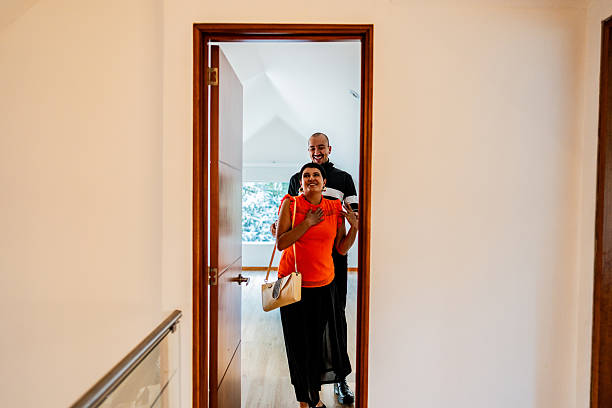istock Young couple looking the new house 2233889832