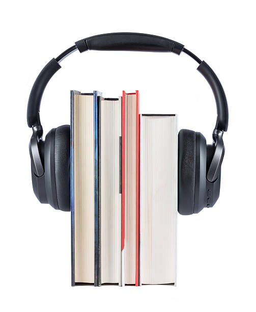 istock audiobook concept with black headphones 2233902592