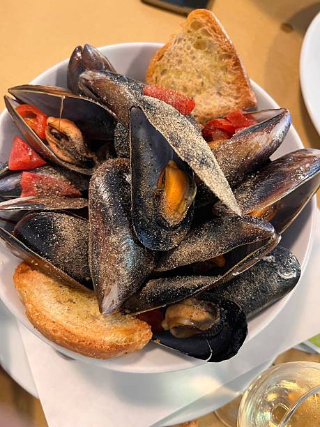 istock An Italian restaurant by the sea 2233910887