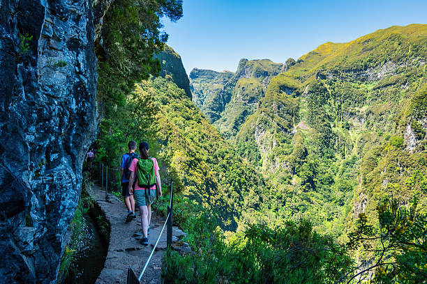 istock Madeira Hiking Levada Trail People 2233911533
