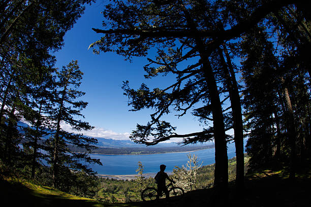 istock Looking at the View while on a Mountain Bike Ride 2233914647