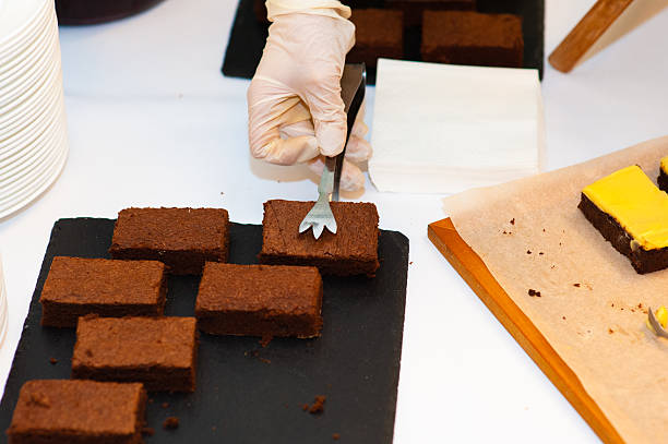istock Chocolate brownies and pastries close-up 2233926035