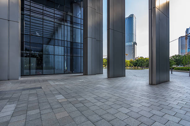 istock Modern office building outdoors in the downtown. 2233949115