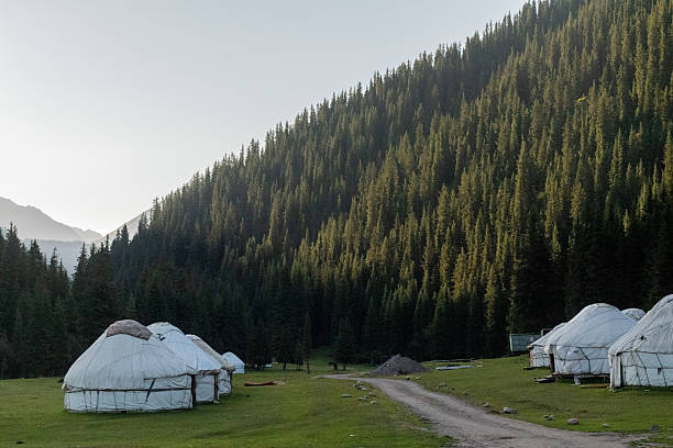 istock Sunrise over the mountains in Kyrgyzstan 2233951398