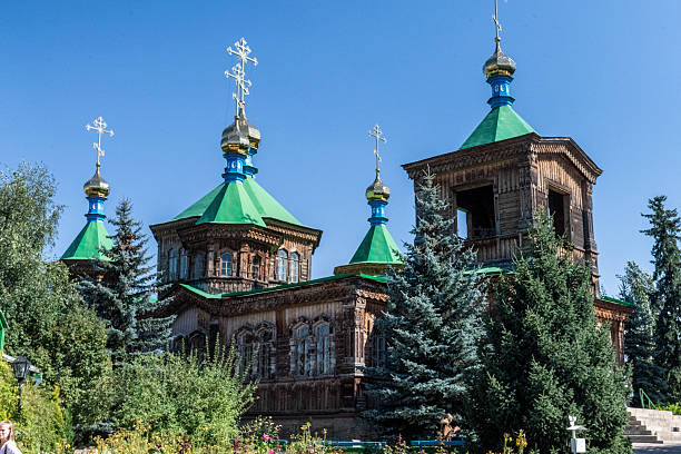 istock The Holy Trinity Cathedral in Karakol 2233951413