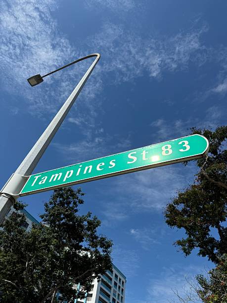 istock Singapore street name directional sign 2233953700