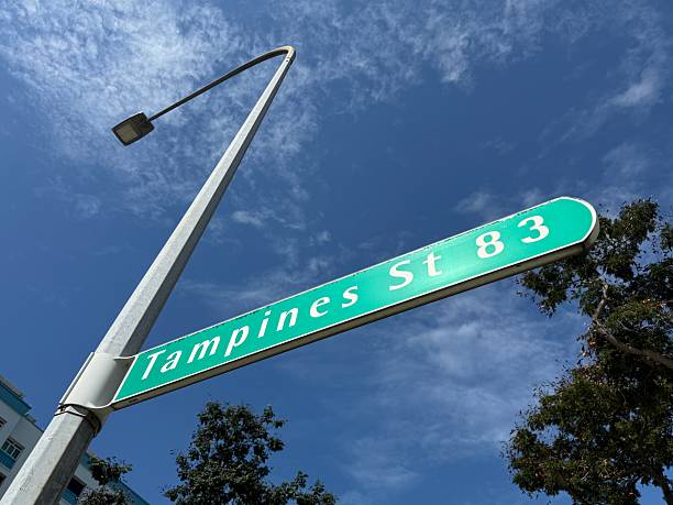 istock Singapore street name directional sign 2233953701