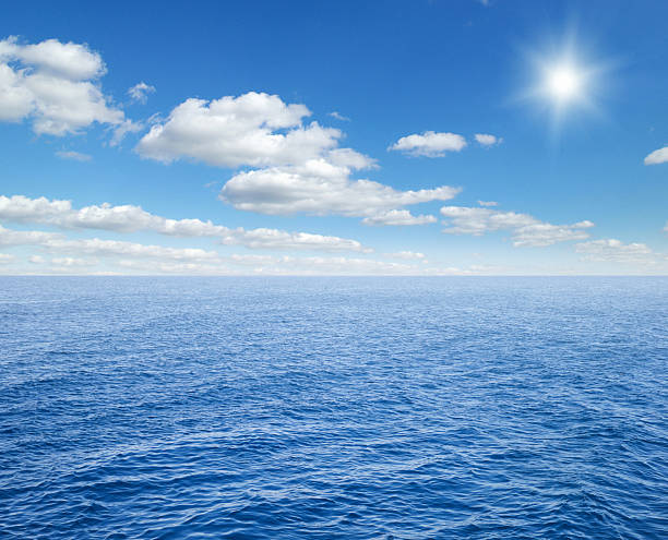 istock Beautiful sky and blue ocean 2233963248